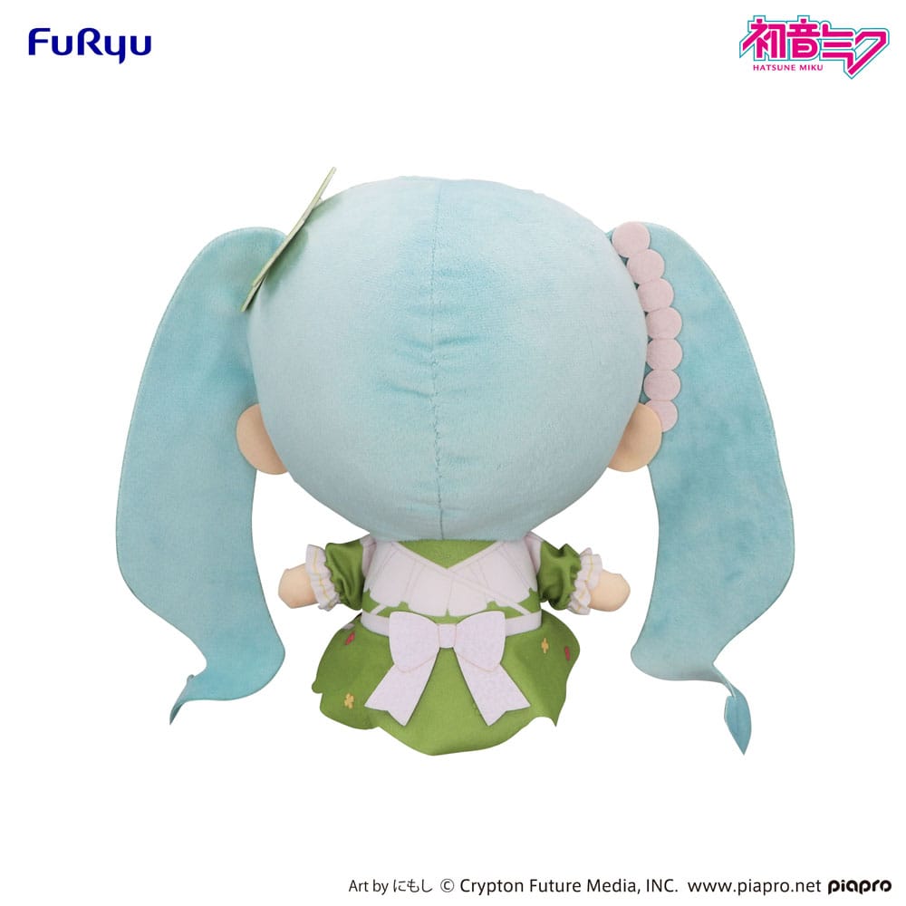Vocaloid Hatsune Miku Kyurumaru Clover Plush 26cm