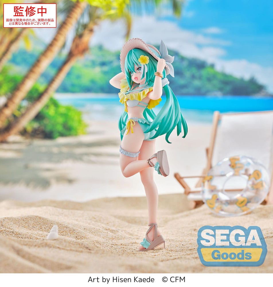 Vocaloid Hatsune Miku Conceptual Series Vol.1 Sega Luminasta Prize Figure 21cm