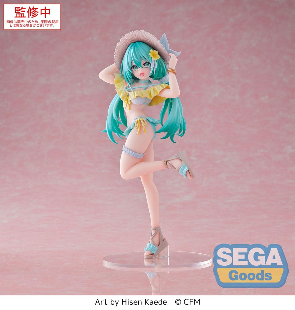 Vocaloid Hatsune Miku Conceptual Series Vol.1 Sega Luminasta Prize Figure 21cm