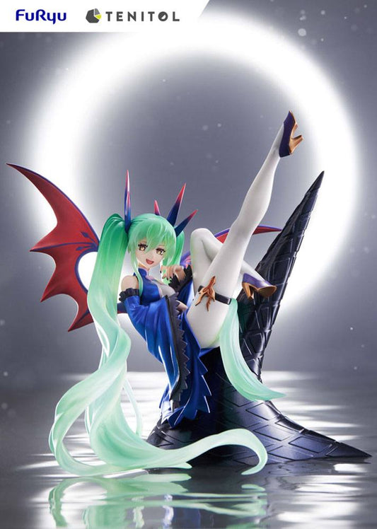 Vocaloid Hatsune Miku Dark Furyu Tenitol Figure 17cm