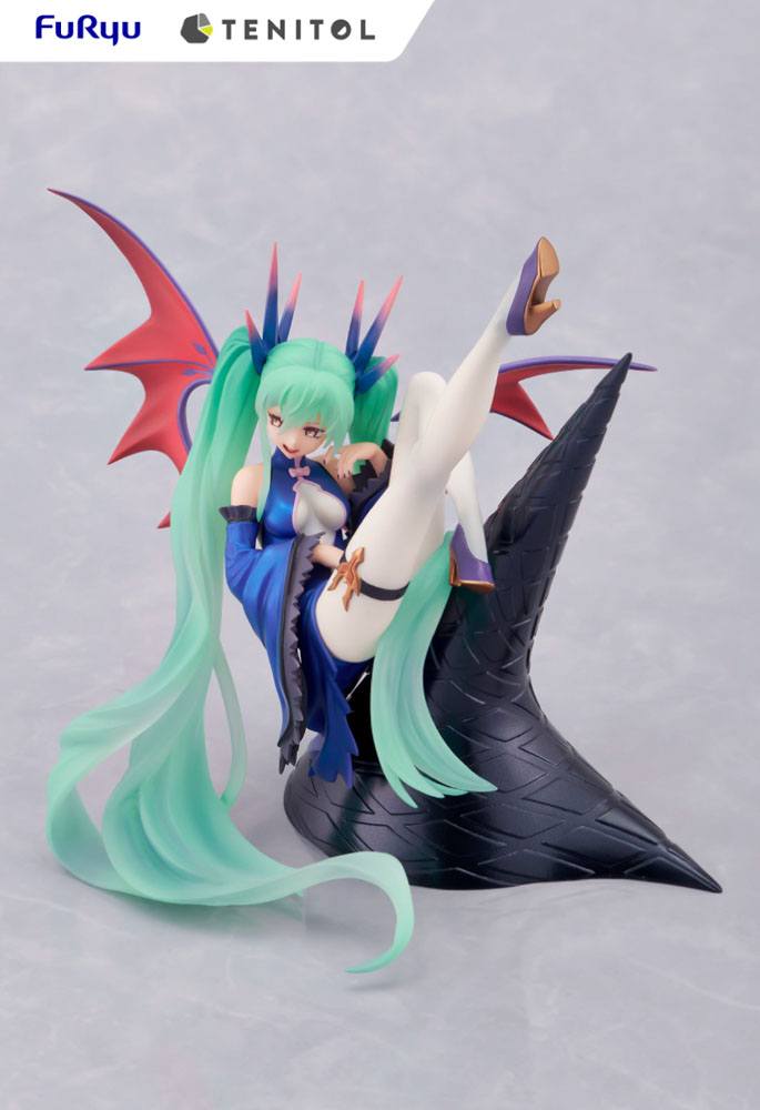 Vocaloid Hatsune Miku Dark Furyu Tenitol Figure 17cm