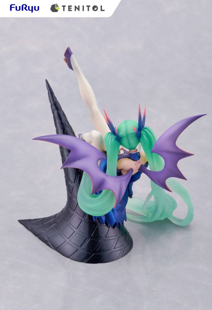 Vocaloid Hatsune Miku Dark Furyu Tenitol Figure 17cm