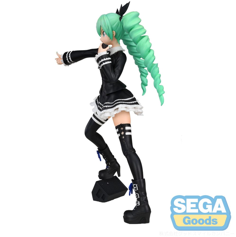 Vocaloid Hatsune Miku Project DIVA Miku Dark Angel Ver Sega Prize Figure 23cm