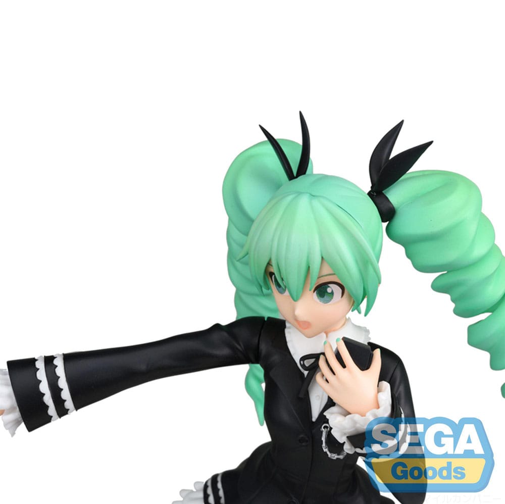 Vocaloid Hatsune Miku Project DIVA Miku Dark Angel Ver Sega Prize Figure 23cm