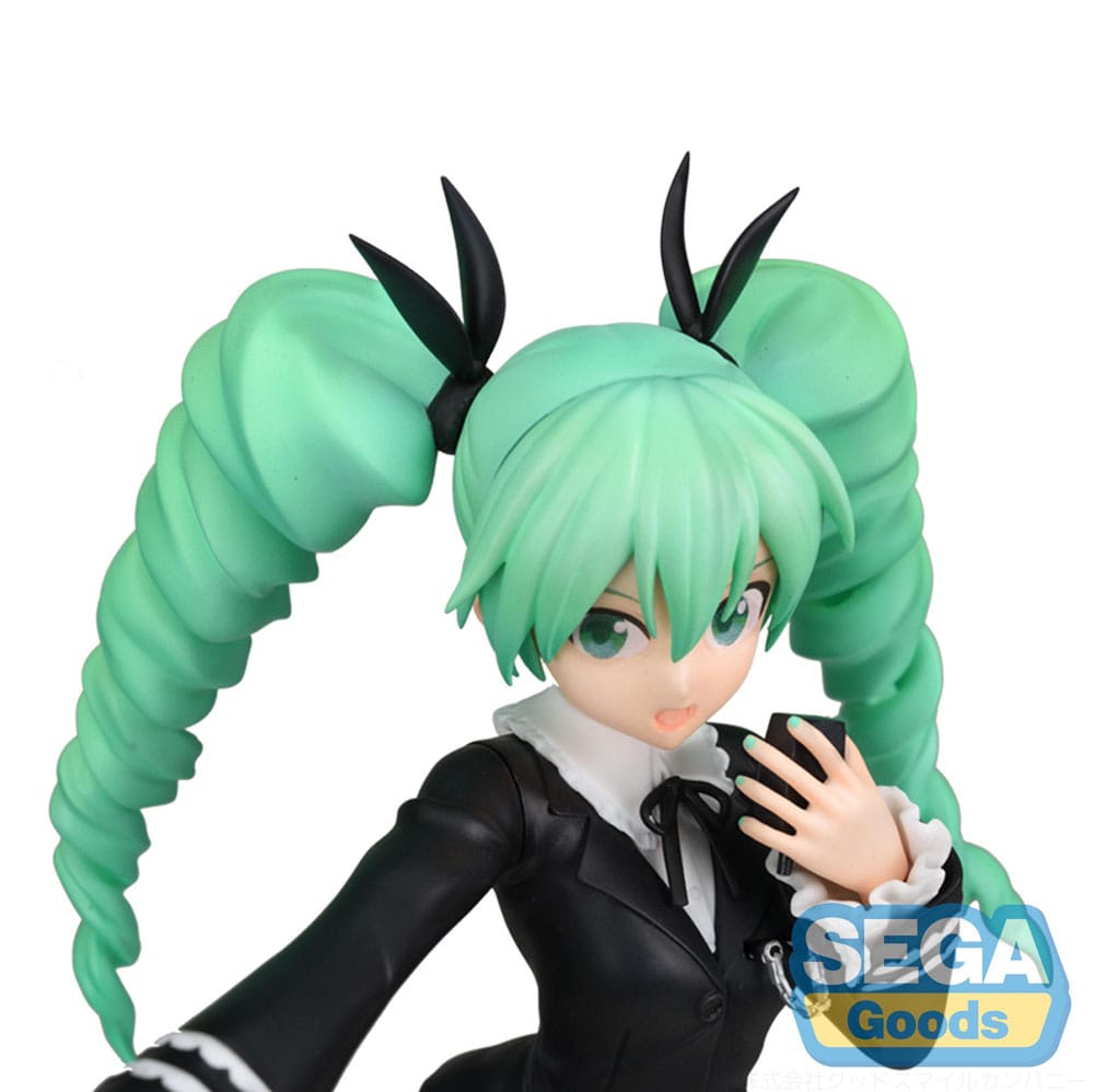 Vocaloid Hatsune Miku Project DIVA Miku Dark Angel Ver Sega Prize Figure 23cm