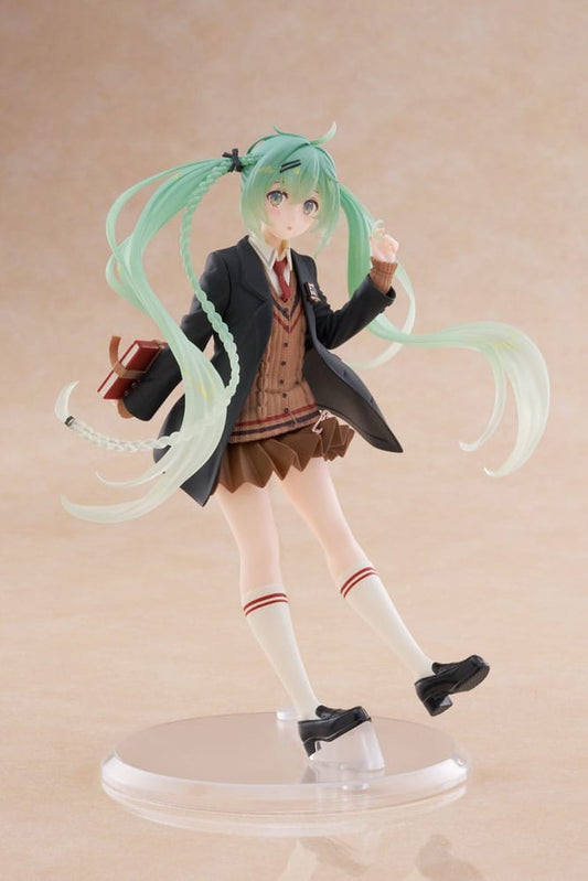 Vocaloid Hatsune Miku Fashion Preppy Taito Prize Figure 18cm
