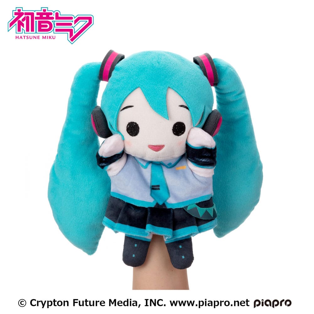 Vocaloid Hatsune Miku Hand Puppet Sega Prize Plush 23cm