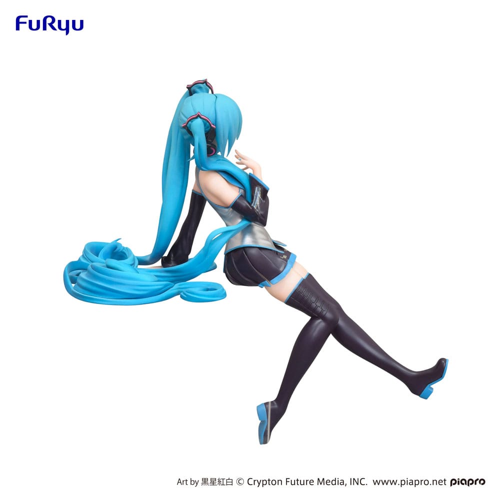 Vocaloid Hatsune Miku Kuroboshi Kouhaku Ver. Furyu Noodle Stopper Figure 14cm