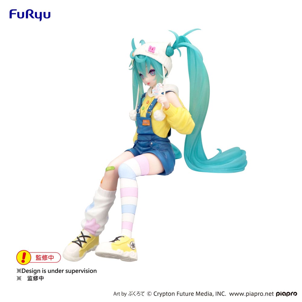 Vocaloid Hatsune Miku Lollipop Furyu Noodle Stopper Figure 15cm