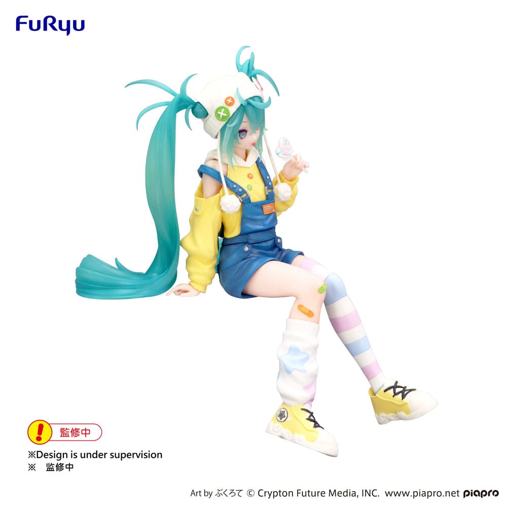 Vocaloid Hatsune Miku Lollipop Furyu Noodle Stopper Figure 15cm