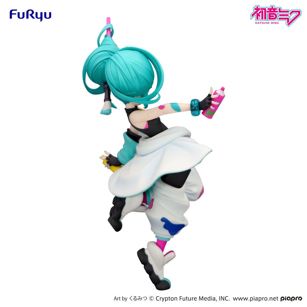 Vocaloid Hatsune Miku Paint Girl Trio-Try-iT Furyu Figure 19cm