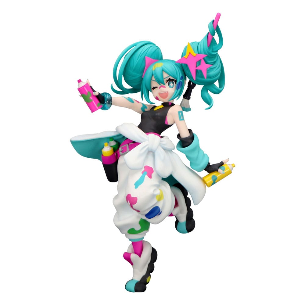 Vocaloid Hatsune Miku Paint Girl Trio-Try-iT Furyu Figure 19cm