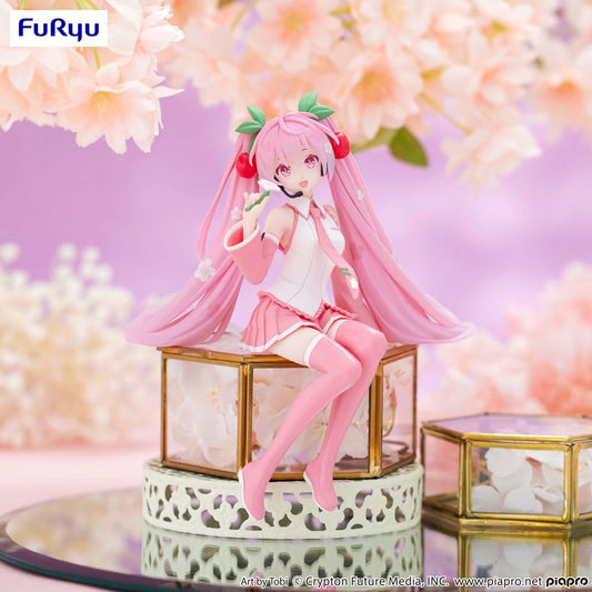 Vocaloid Hatsune Miku Sakura Miku 2024 Ver. Noodle Stopper Figure 15cm