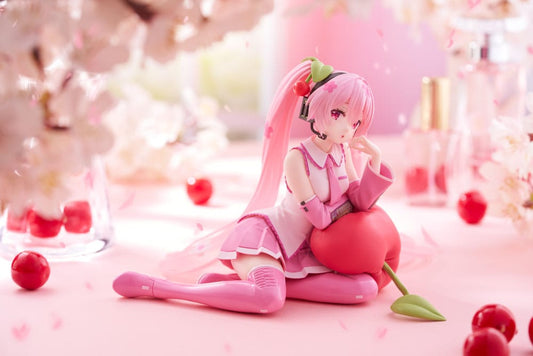 Vocaloid Hatsune Miku Sakura Cherry Cushion Taito Prize Figure 13cm