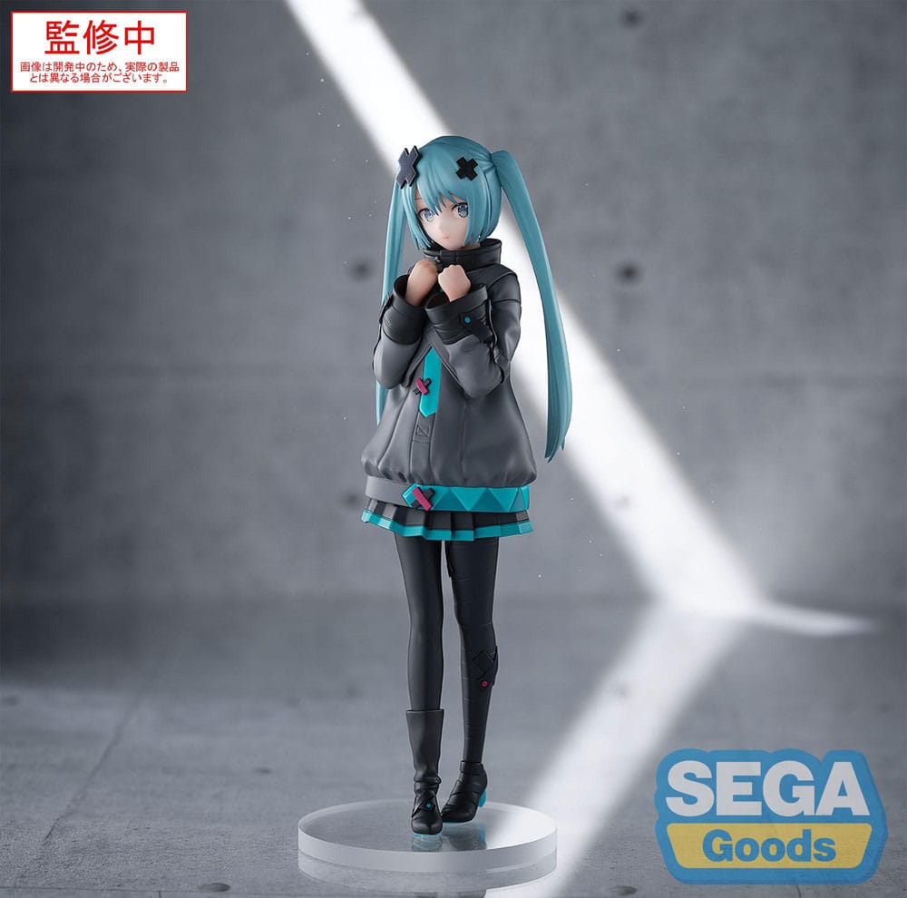 Vocaloid Hatsune Miku Shuttered Sekai Ver. Sega Prize Figure 20cm