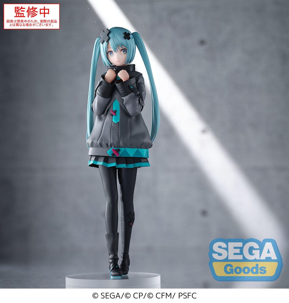 Vocaloid Hatsune Miku Shuttered Sekai Ver. Sega Prize Figure 20cm