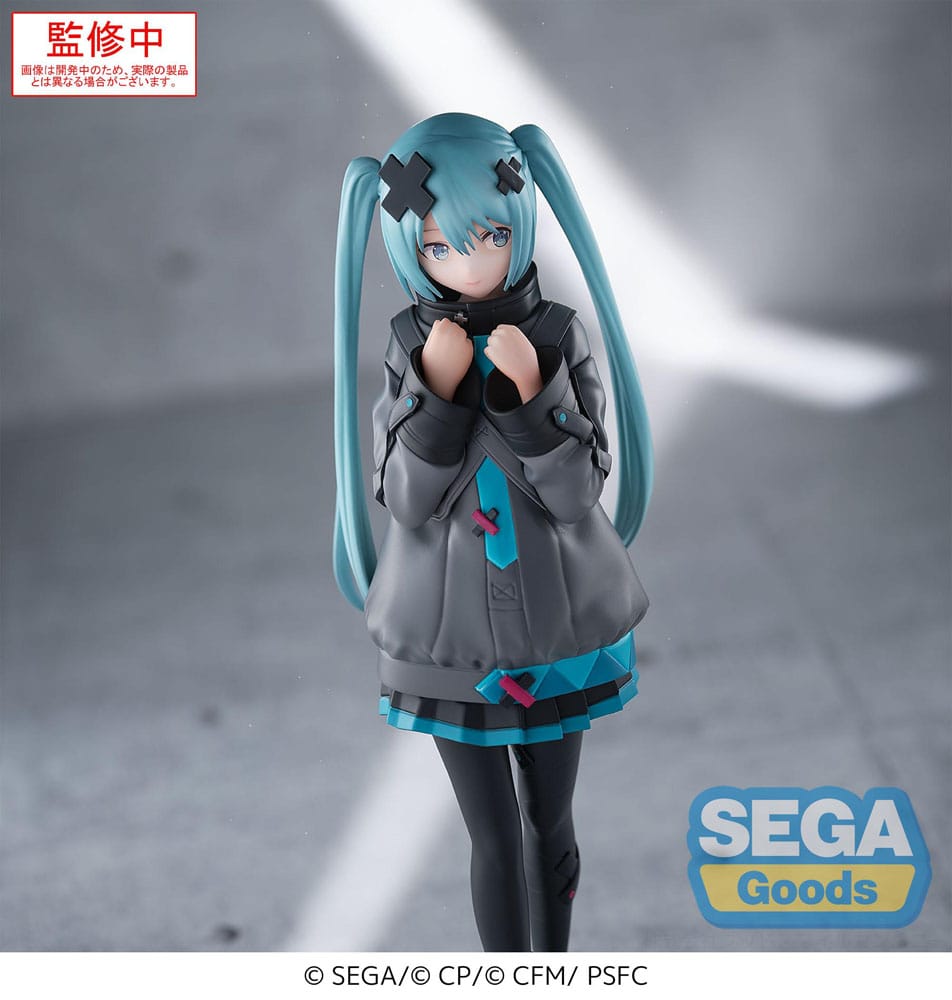 Vocaloid Hatsune Miku Shuttered Sekai Ver. Sega Prize Figure 20cm