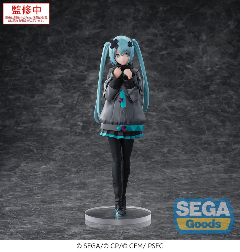 Vocaloid Hatsune Miku Shuttered Sekai Ver. Sega Prize Figure 20cm