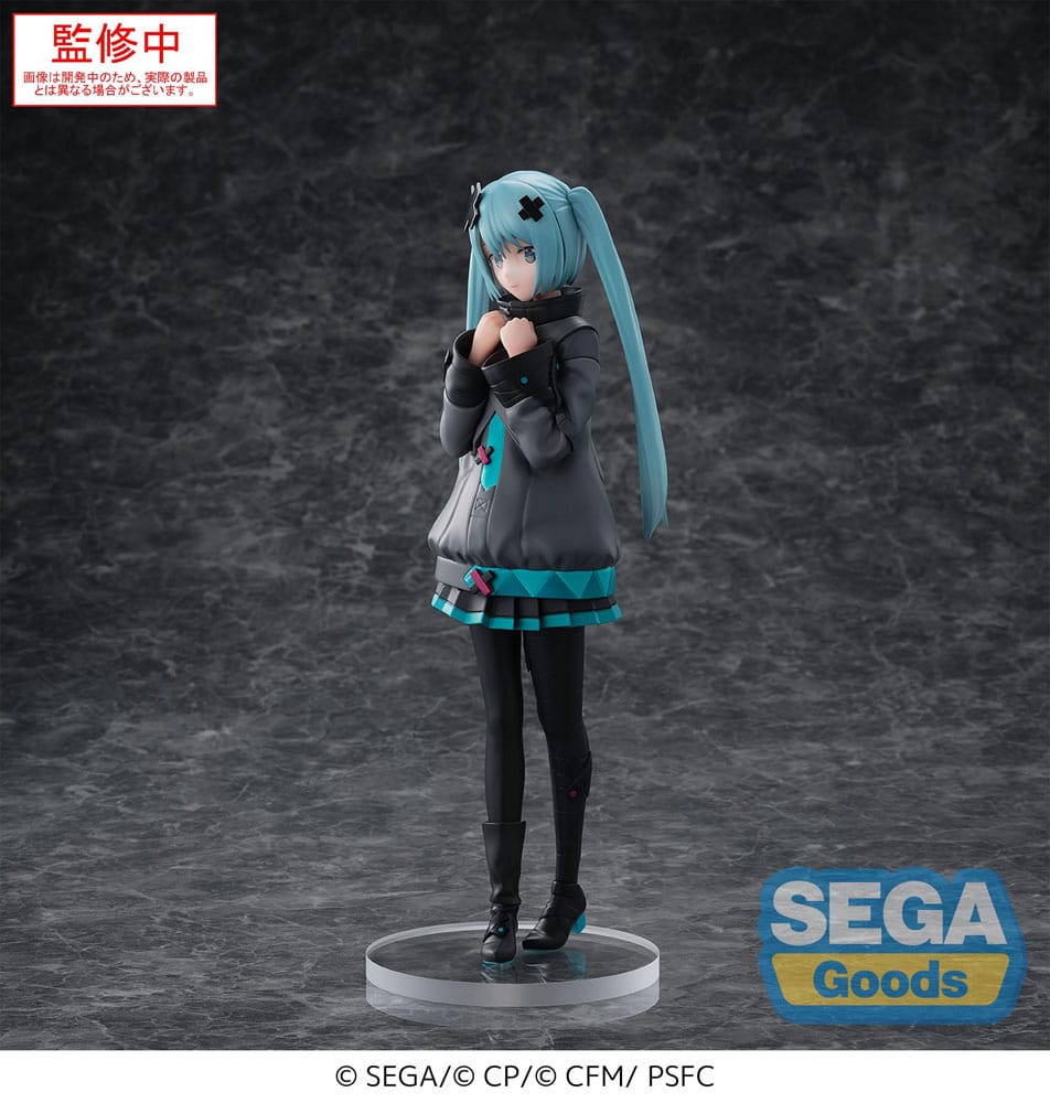 Vocaloid Hatsune Miku Shuttered Sekai Ver. Sega Prize Figure 20cm
