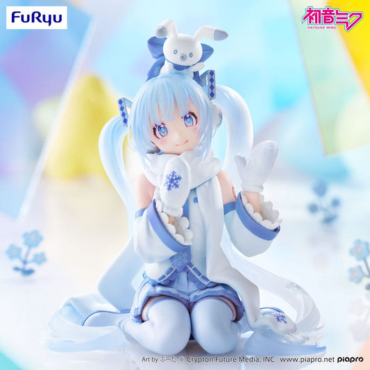 Vocaloid Hatsune Miku Snow Miku Sky Town 10th Ver. Furyu Noodle Stopper Figure 10cm