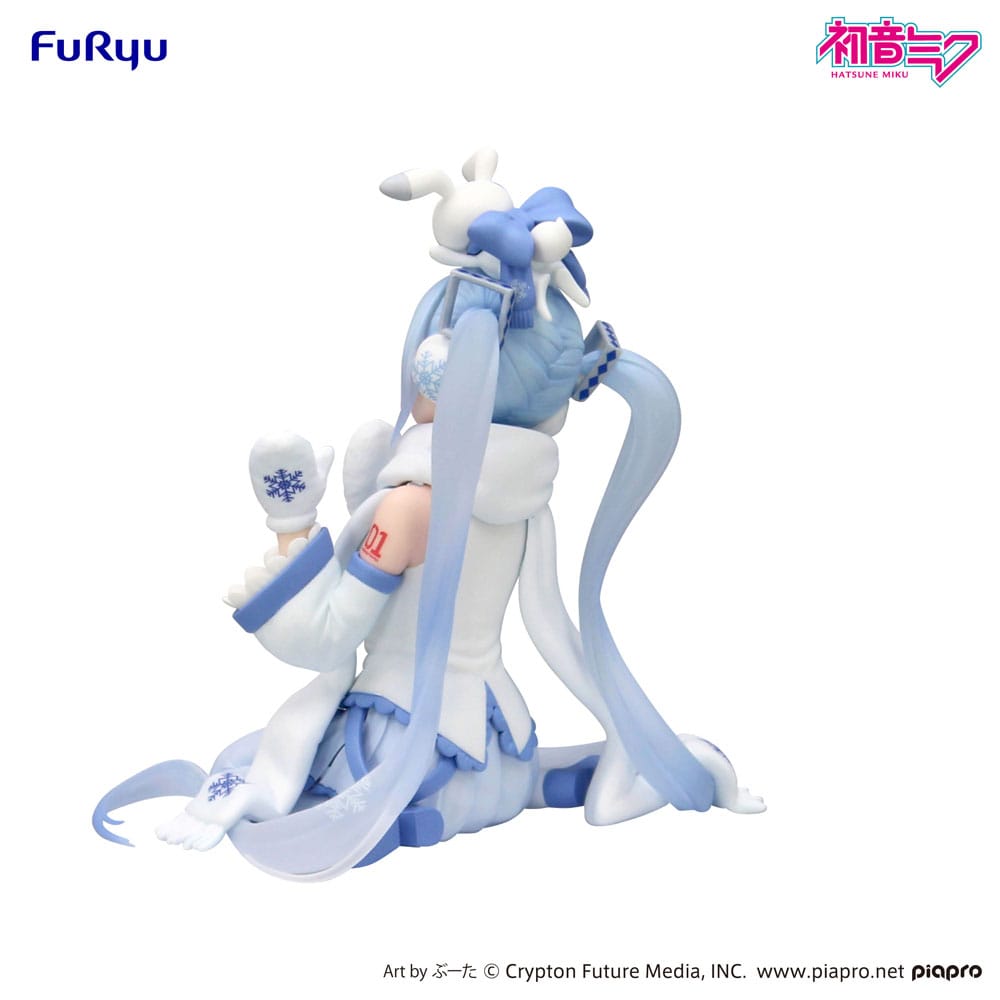 Vocaloid Hatsune Miku Snow Miku Sky Town 10th Ver. Furyu Noodle Stopper Figure 10cm