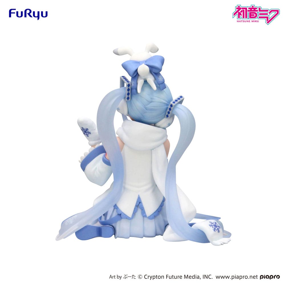 Vocaloid Hatsune Miku Snow Miku Sky Town 10th Ver. Furyu Noodle Stopper Figure 10cm