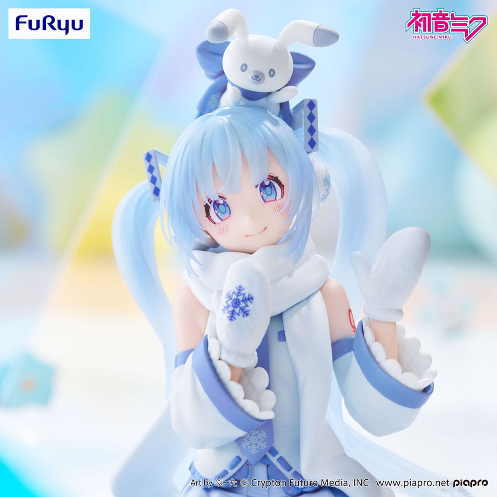 Vocaloid Hatsune Miku Snow Miku Sky Town 10th Ver. Furyu Noodle Stopper Figure 10cm