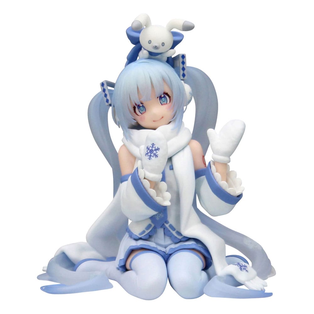 Vocaloid Hatsune Miku Snow Miku Sky Town 10th Ver. Furyu Noodle Stopper Figure 10cm