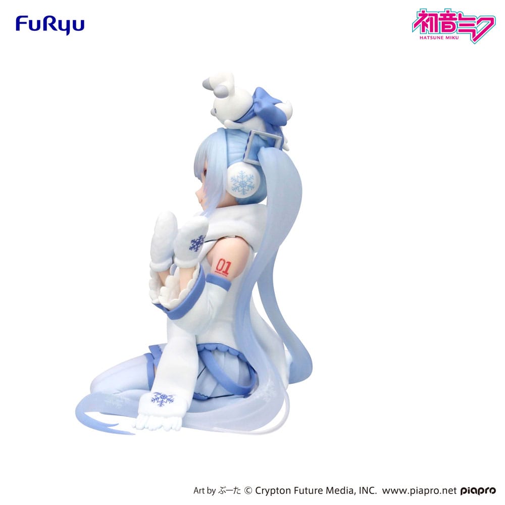 Vocaloid Hatsune Miku Snow Miku Sky Town 10th Ver. Furyu Noodle Stopper Figure 10cm