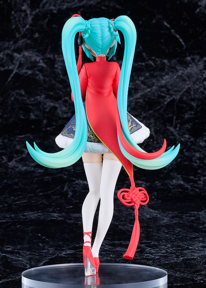 Vocaloid Hatsune Miku Sourxuan Chinese New Year Ver Pop Up Parade Figure 17cm