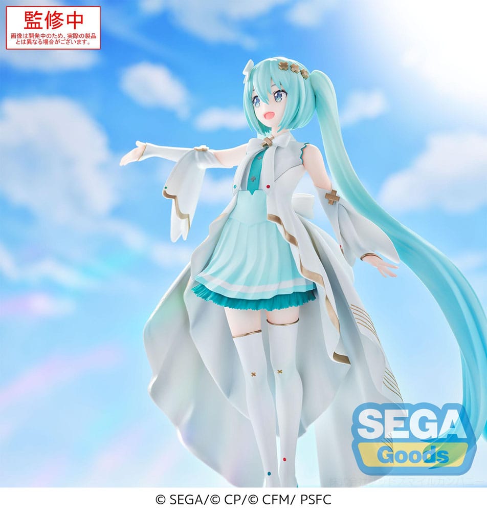 Vocaloid Hatsune Miku Unshuttered Sekai Ver. Sega Prize Figure 20cm