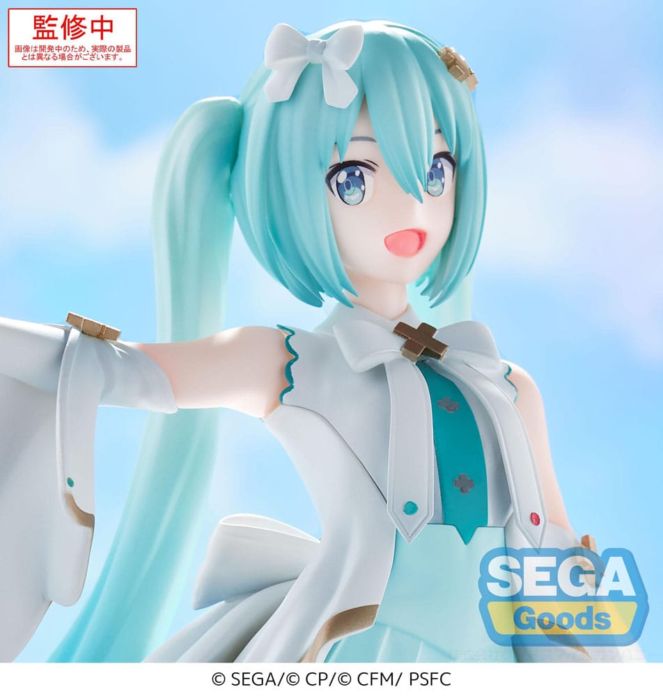 Vocaloid Hatsune Miku Unshuttered Sekai Ver. Sega Prize Figure 20cm