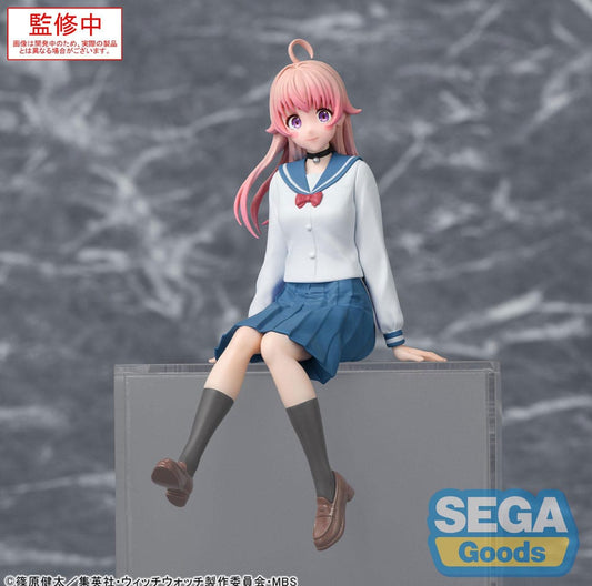 Witch Watch Nico Wakatsuki Perching Sega Prize Figure 14cm