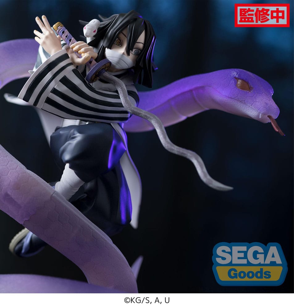 Demon Slayer Obanai Iguro Hashira Training Arc Sega Figure 14cm