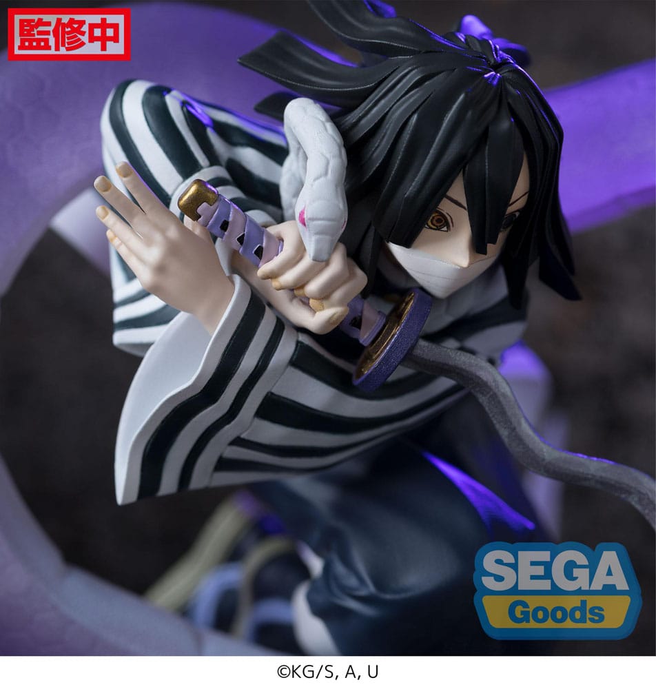 Demon Slayer Obanai Iguro Hashira Training Arc Sega Figure 14cm