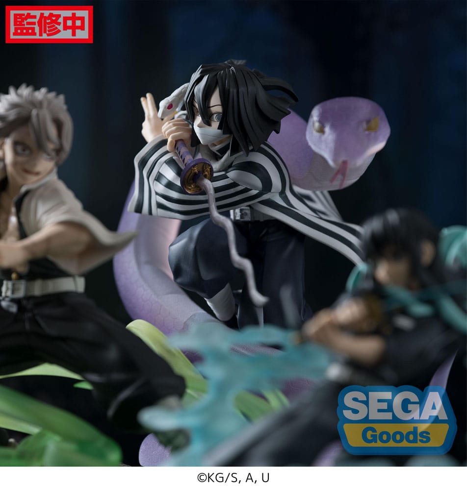 Demon Slayer Obanai Iguro Hashira Training Arc Sega Figure 14cm