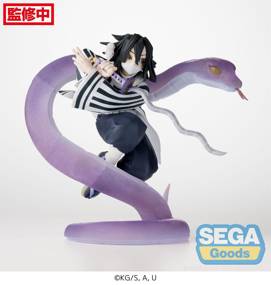 Demon Slayer Obanai Iguro Hashira Training Arc Sega Figure 14cm