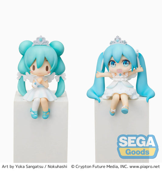 Vocaloid Hatsune Miku 15th Anniversary Mini Perching Sega Prize Figure