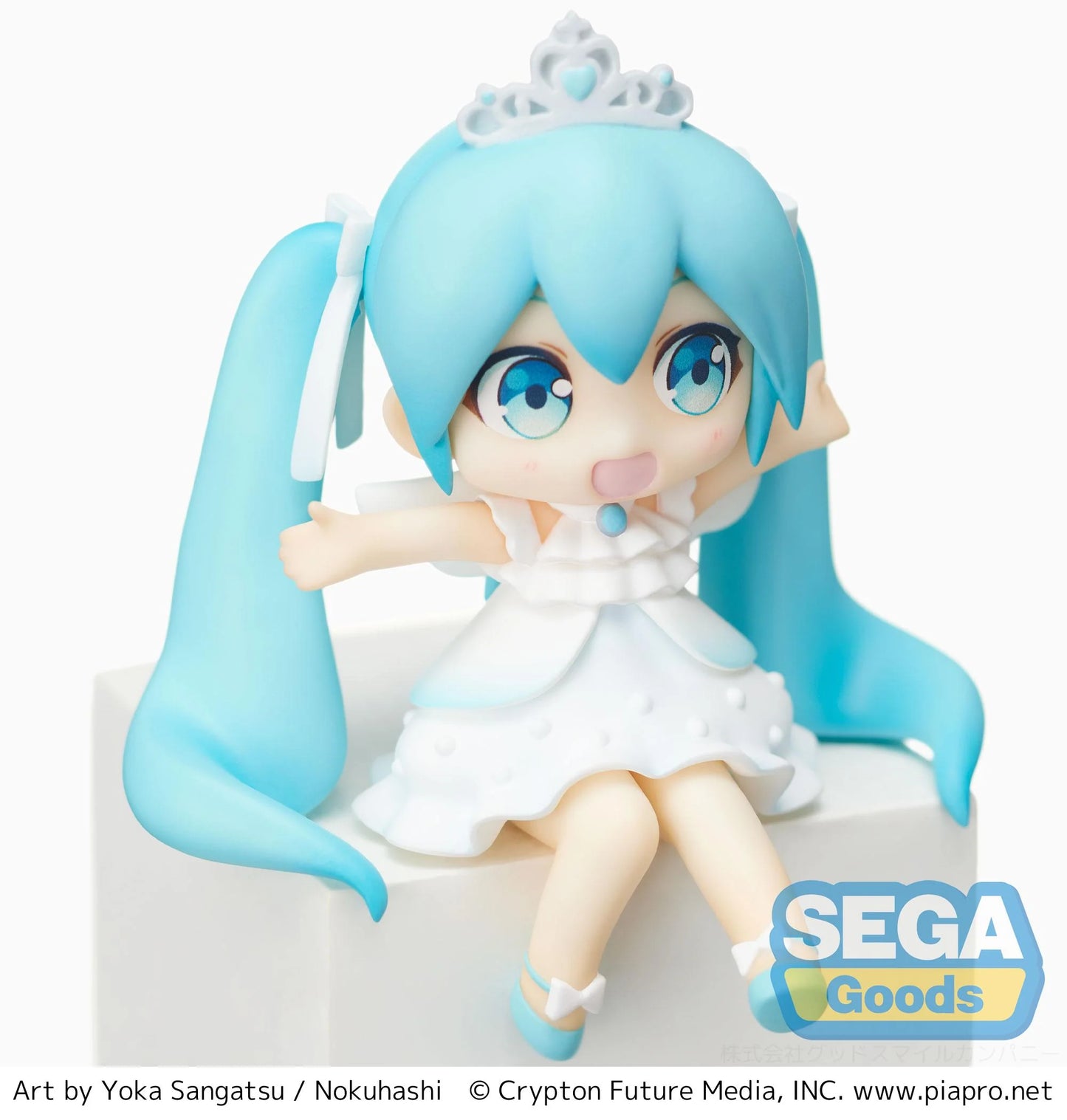 Vocaloid Hatsune Miku 15th Anniversary Mini Perching Sega Prize Figure