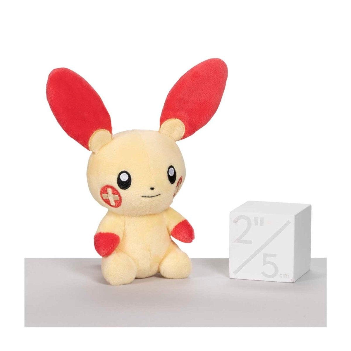 Pokemon Plusle Hoenn Sitting Cuties Plush Toy 15cm
