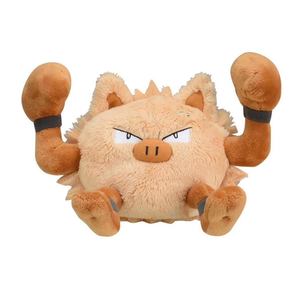 Pokemon Primeape Kanto Kanto Sitting Cuties Plush 15cm