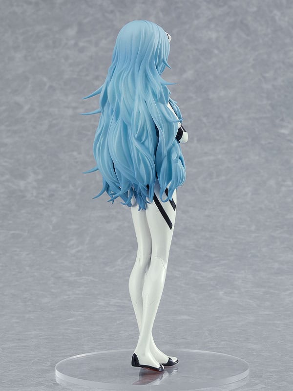 Evangelion Rei Ayanami Long Hair Ver Pop Up Parade Figure 17cm