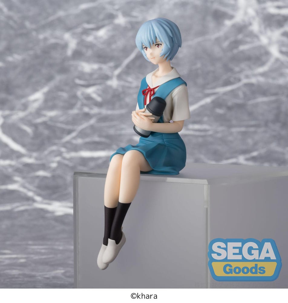 Neon Genesis Evangelion Rei Ayanami Sega Perching Figure 14cm