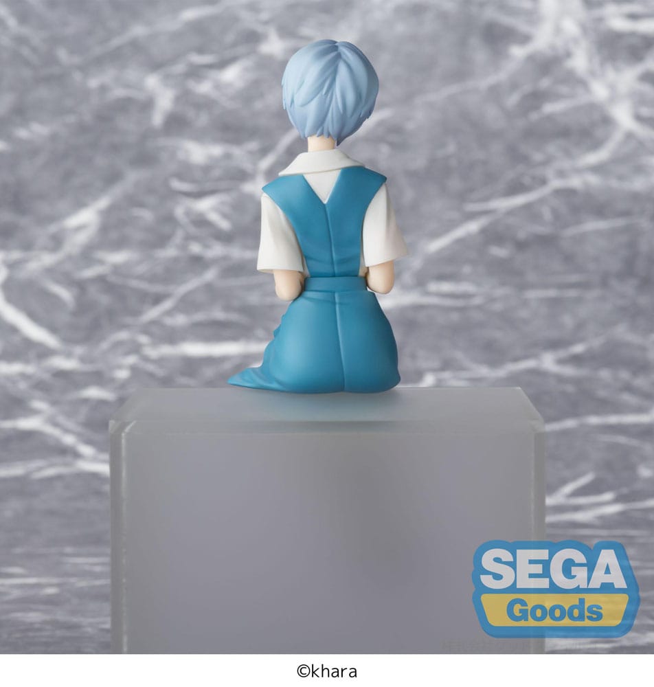 Neon Genesis Evangelion Rei Ayanami Sega Perching Figure 14cm