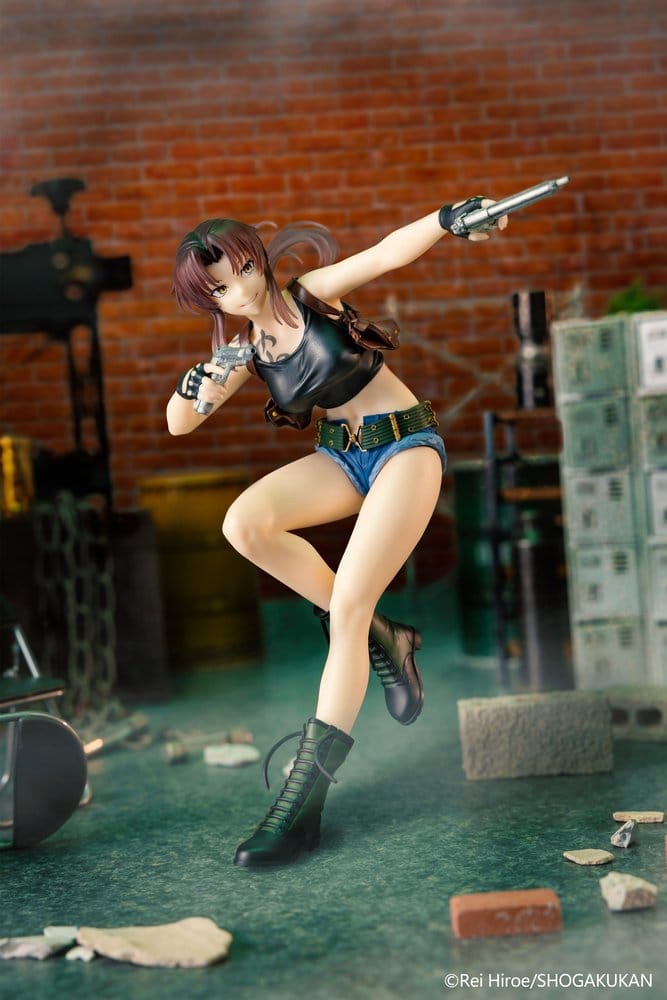 Black Lagoon Revy Vivit Fansclub Prize Figure 16cm