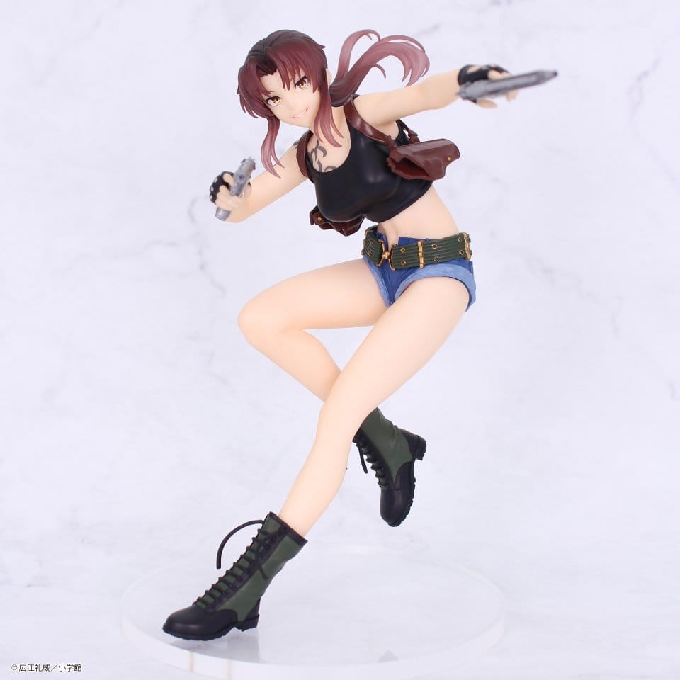 Black Lagoon Revy Vivit Fansclub Prize Figure 16cm