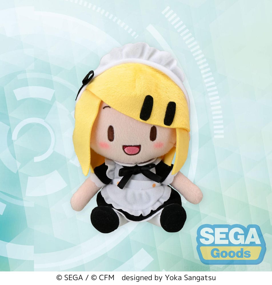 Vocaloid Kagamine Rin Maid Ver. Sega Plush 16cm