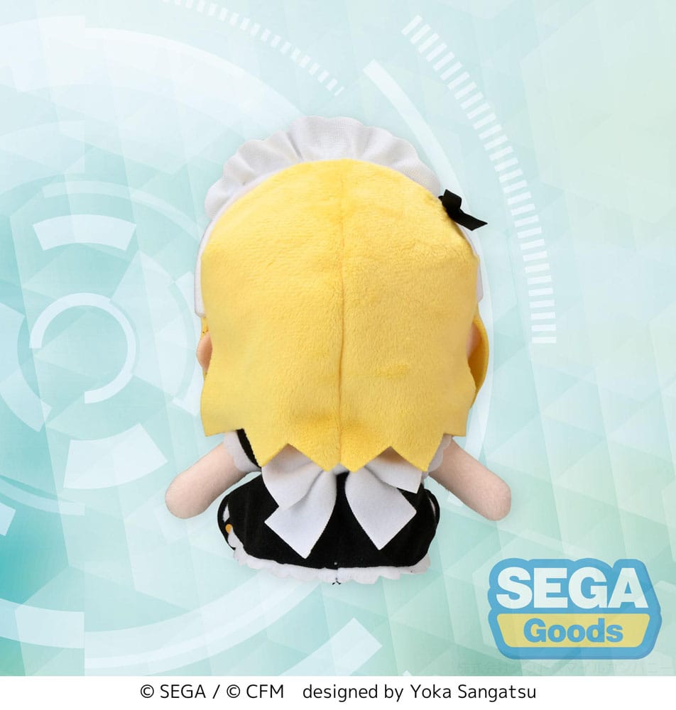 Vocaloid Kagamine Rin Maid Ver. Sega Plush 16cm