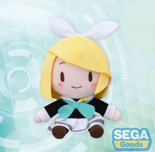 Vocaloid Kagamine Rin Uniform Ver EX Sega Plush 16cm