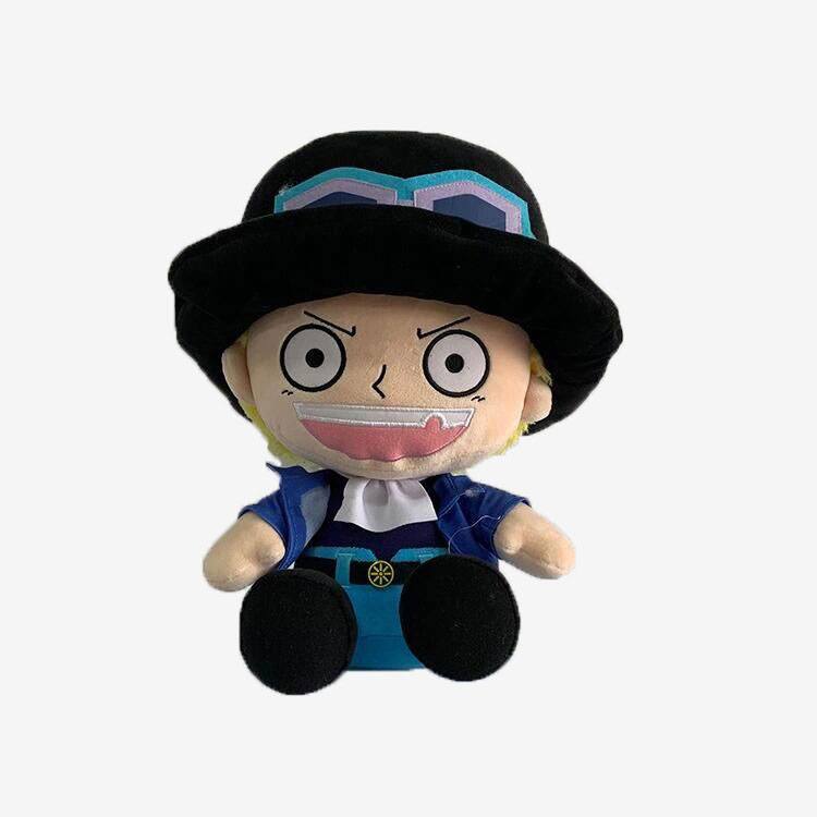 One Piece Sabo Sakami Sitting Down Plush 20cm